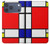 S0157 Composition Red Blue Yellow Case For iPhone 17 Pro Max, 18 Pro Max