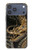 S0426 Gold Dragon Case For iPhone 17 Pro Max, 18 Pro Max