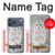 S1566 Snowy Owl White Owl Case For iPhone 17 Pro Max