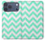 S1723 Mint Chevron Zigzag Case For iPhone 17 Pro Max