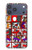 S1923 Hanafuda Japanese Flower Card Case For iPhone 17 Pro Max, 18 Pro Max