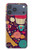 S2353 Paris Cartoon Vintage Pattern Case For iPhone 17 Pro Max, 18 Pro Max