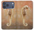 S2674 Seahorse Skeleton Fossil Case For iPhone 17 Pro Max