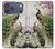 S2773 Peacock Chinese Brush Painting Case For iPhone 17 Pro Max