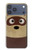 S2825 Cute Cartoon Raccoon Case For iPhone 17 Pro Max