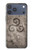 S2892 Triskele Symbol Stone Texture Case For iPhone 17 Pro Max, 18 Pro Max