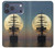 S2897 Pirate Ship Moon Night Case For iPhone 17 Pro Max, 18 Pro Max