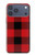 S2931 Red Buffalo Check Pattern Case For iPhone 17 Pro Max
