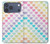 S3499 Colorful Heart Pattern Case For iPhone 17 Pro Max