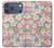 S3688 Floral Flower Art Pattern Case For iPhone 17 Pro Max, 18 Pro Max