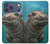 S3871 Cute Baby Hippo Hippopotamus Case For iPhone 17 Pro Max, 18 Pro Max