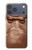 S3940 Leather Mad Face Graphic Paint Case For iPhone 17 Pro Max, 18 Pro Max