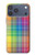 S3942 LGBTQ Rainbow Plaid Tartan Case For iPhone 17 Pro Max, 18 Pro Max
