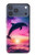S3980 Dolphin Sunset Milky Way Case For iPhone 17 Pro Max