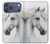 S4025 White Horse Painting Case For iPhone 17 Pro Max, 18 Pro Max