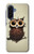 S0360 Coffee Owl Case For Samsung Galaxy A17