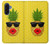 S2443 Funny Pineapple Sunglasses Kiss Case For Samsung Galaxy A17, A18