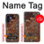 S2714 Rust Steel Texture Graphic Printed Case For Samsung Galaxy A17