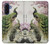 S2773 Peacock Chinese Brush Painting Case For Samsung Galaxy A17