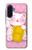 S3025 Pink Maneki Neko Lucky Cat Case For Samsung Galaxy A17