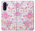S3036 Pink Sweet Flower Flora Case For Samsung Galaxy A17