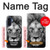 S3372 Lion Face Case For Samsung Galaxy A17