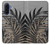 S3692 Gray Black Palm Leaves Case For Samsung Galaxy A17, A18