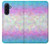 S3747 Trans Flag Polygon Case For Samsung Galaxy A17, A18
