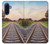 S3866 Railway Straight Train Track Case For Samsung Galaxy A17
