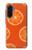 S3946 Seamless Orange Pattern Case For Samsung Galaxy A17, A18