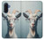 S3991 Goat Glasses Case For Samsung Galaxy A17, A18