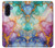S4001 Multicolored Abstract Lilac Emerald Case For Samsung Galaxy A17