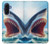 S4004 Oil Color Painting Giant Shark.jpeg Case For Samsung Galaxy A17