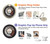 S0059 Retro Rotary Phone Dial On Case For Google Pixel 10, 10 Pro