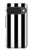 S2297 Black and White Vertical Stripes Case For Google Pixel 10, 10 Pro