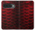 S2879 Red Arowana Fish Scale Case For Google Pixel 10, 10 Pro