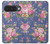 S3265 Vintage Flower Pattern Case For Google Pixel 10, 10 Pro