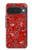 S3354 Red Classic Bandana Case For Google Pixel 10, 10 Pro
