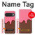 S3754 Strawberry Ice Cream Cone Case For Google Pixel 10, 10 Pro