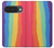S3799 Cute Vertical Watercolor Rainbow Case For Google Pixel 10, 10 Pro