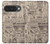 S3819 Retro Vintage Paper Case For Google Pixel 10, 10 Pro
