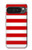 S2364 Red and White Striped Case For Google Pixel 10 Pro XL