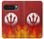 S2803 Fire Red Devil Spear Symbol Case For Google Pixel 10 Pro XL