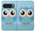 S3029 Cute Blue Owl Case For Google Pixel 10 Pro XL