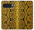S3365 Yellow Python Skin Graphic Print Case For Google Pixel 10 Pro XL