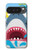 S3947 Shark Helicopter Cartoon Case For Google Pixel 10 Pro XL