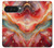 S4012 Red Marble Gold Veins Case For Google Pixel 10 Pro XL