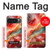 S4012 Red Marble Gold Veins Case For Google Pixel 10 Pro XL