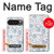 S4013 Seamless Cute Ghost Pattern Case For Google Pixel 10 Pro XL
