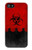 S2917 Biohazards Virus Red Alert Case For IPHONE 5 5s SE